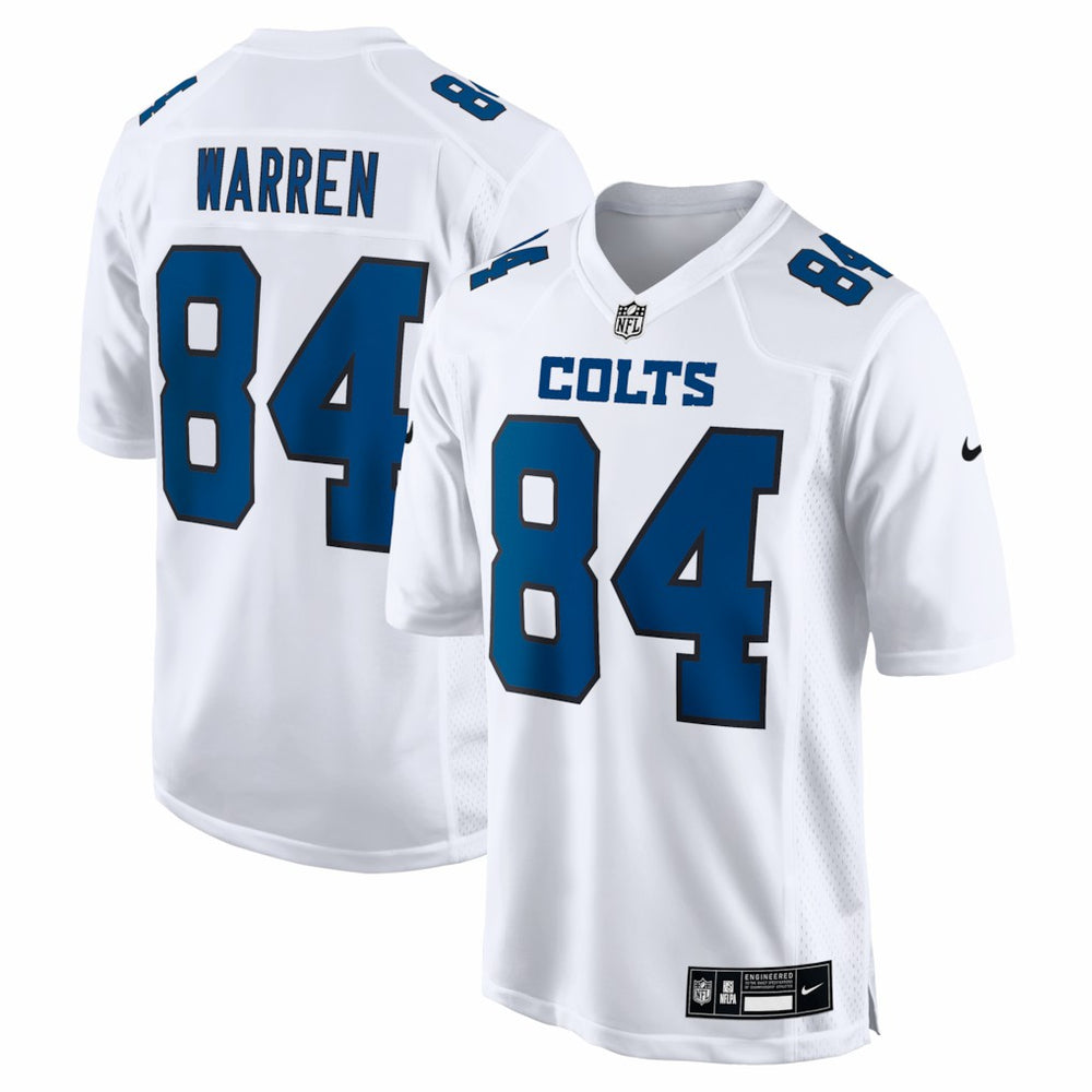 Tyler Warren Indianapolis Colts Fashion Game Jersey Tundra White | Nike for Sale
