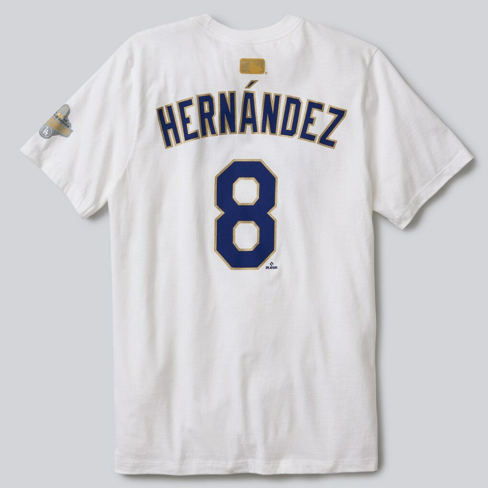 Enrique Hernández Los Angeles Dodgers Nike 2026 Gold Collection Name & Number T-Shirt - MLB
