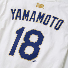 Yoshinobu Yamamoto Los Angeles Dodgers Nike 2026 Gold Collection Name & Number T-Shirt - MLB