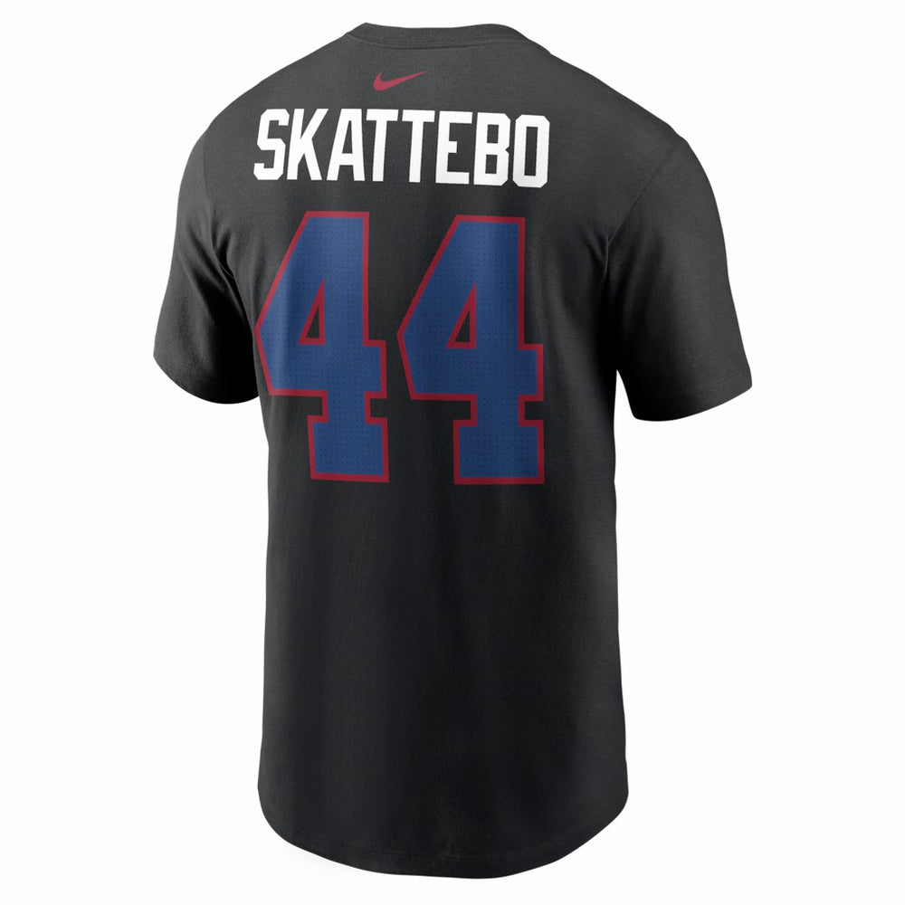 Cam Skattebo New York Giants Name & Number T-Shirt Black | Nike for Sale