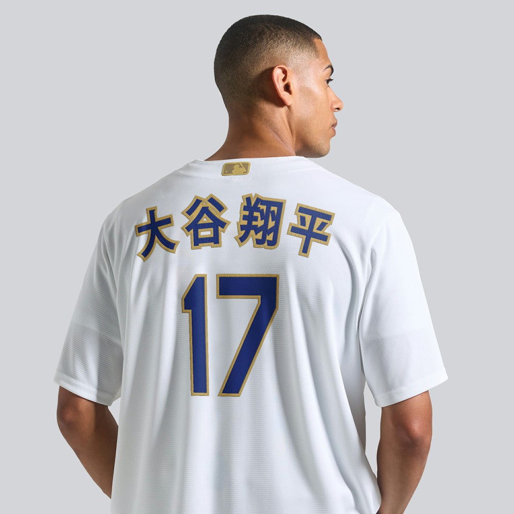 Shohei Ohtani Los Angeles Dodgers Nike 2026 Gold Collection Kanji Stadium Jersey - MLB