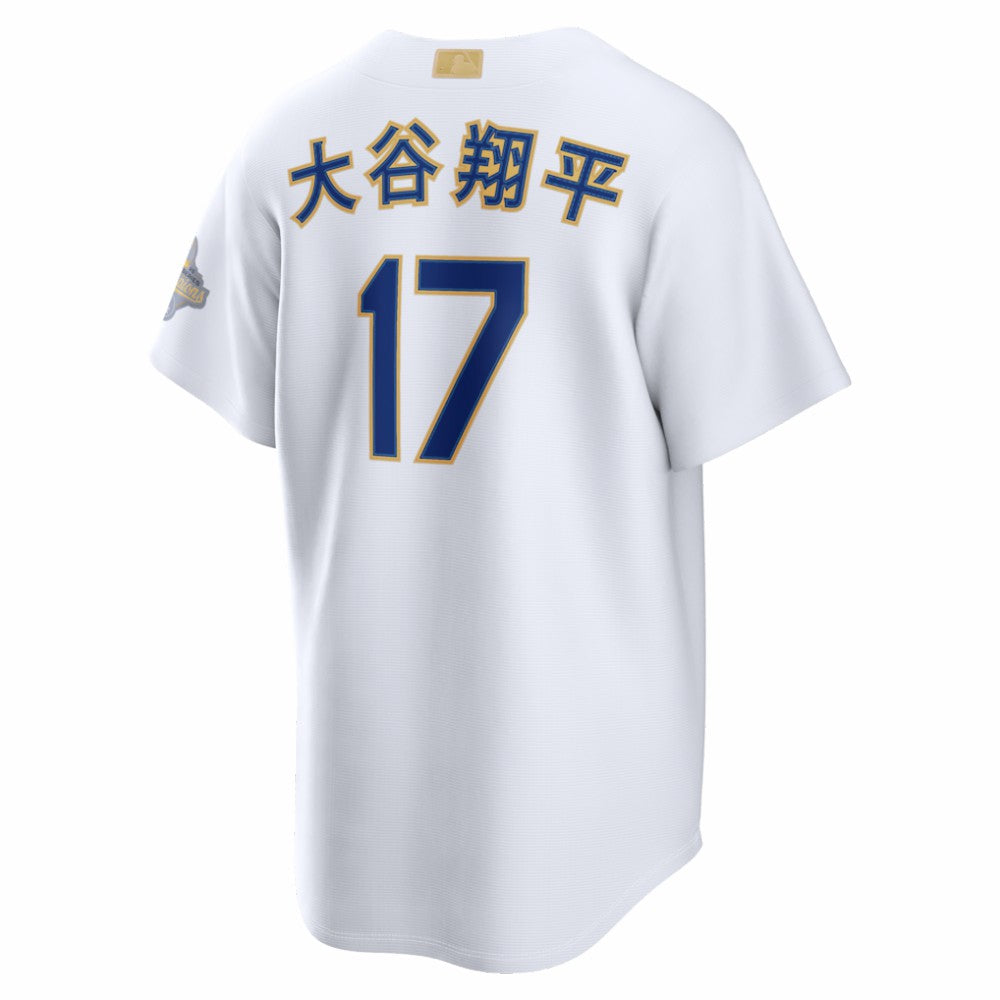 Shohei Ohtani Los Angeles Dodgers Nike 2026 Gold Collection Kanji Stadium Jersey - MLB