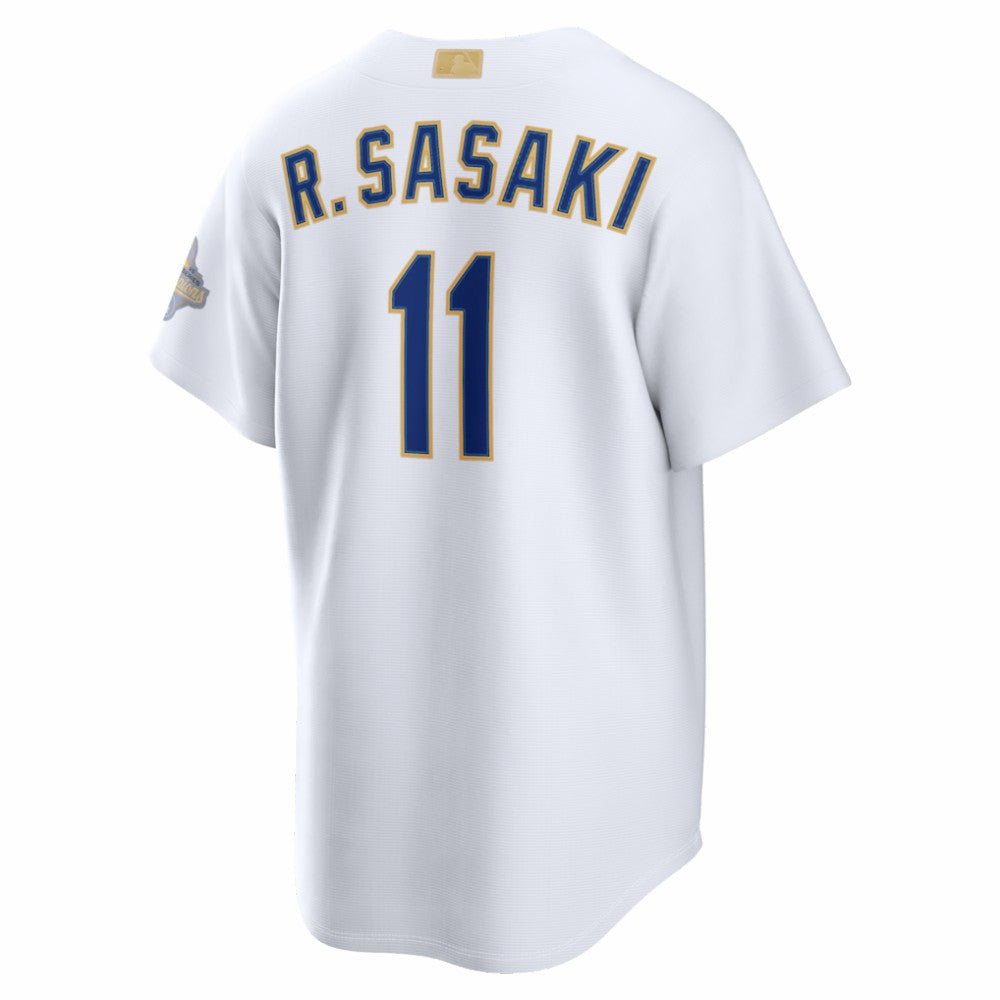 Roki Sasaki Los Angeles Dodgers Nike 2026 Gold Collection Stadium Jersey - MLB