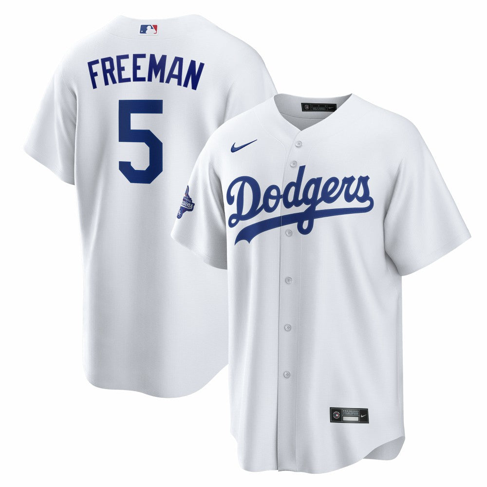 Freddie Freeman Los Angeles Dodgers Nike Home 2025 World Series Champions Replica Jersey - MLB