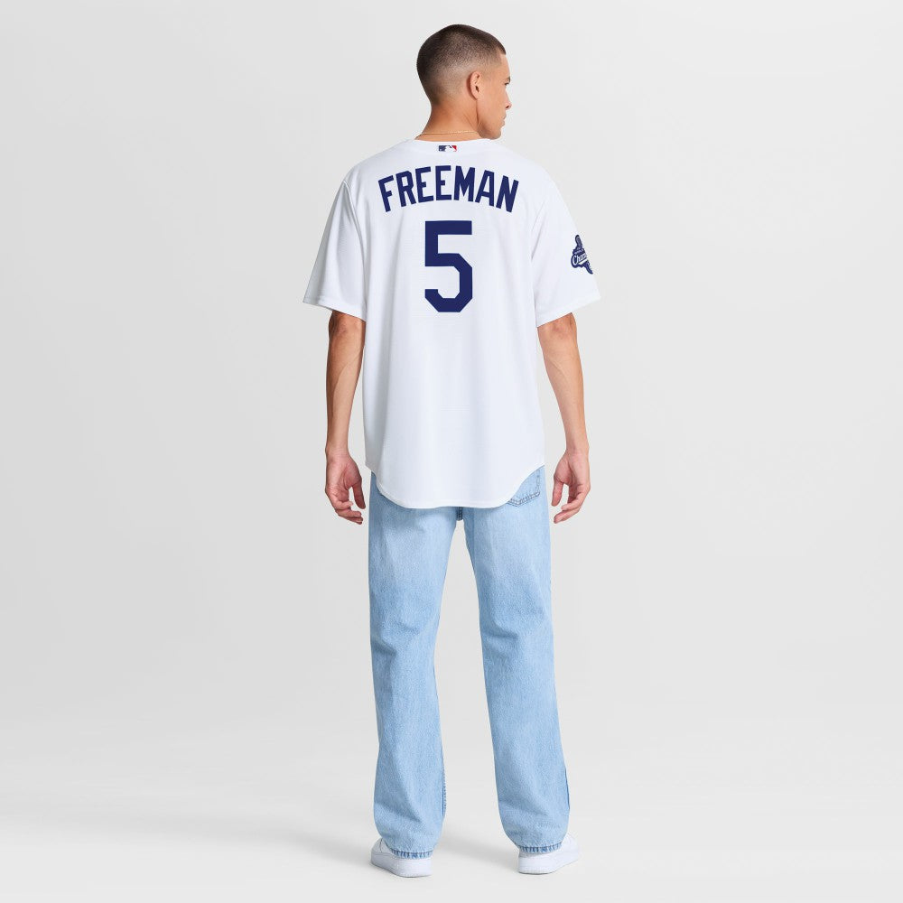 Freddie Freeman Los Angeles Dodgers Nike Home 2025 World Series Champions Replica Jersey - MLB