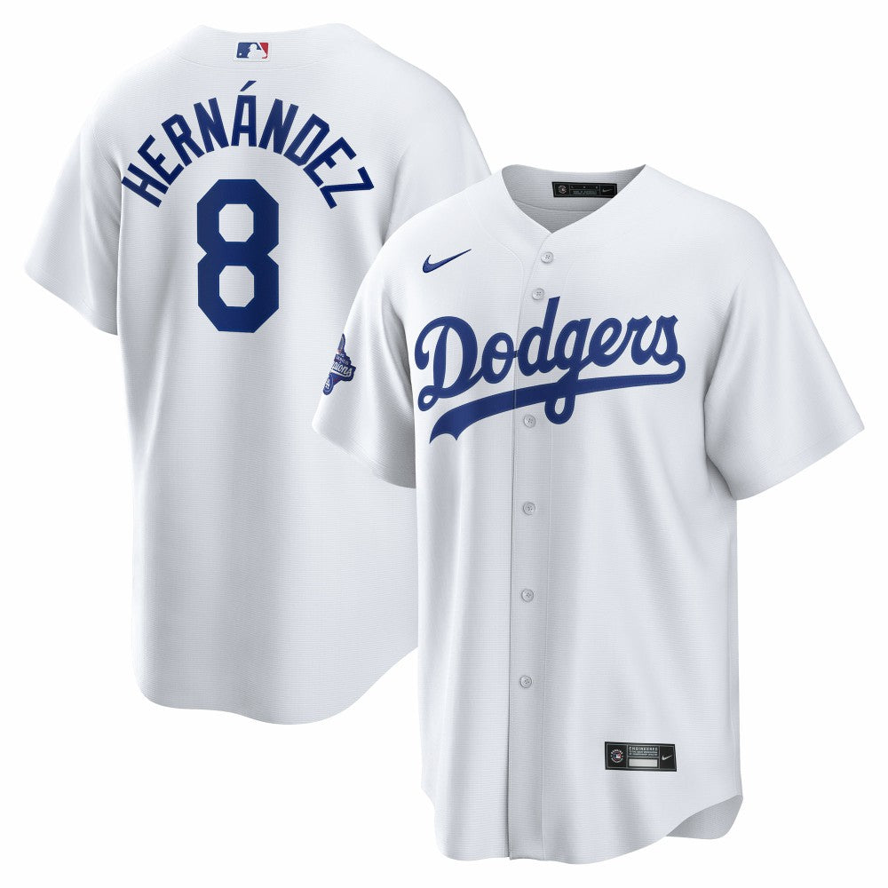 Enrique Hernández Los Angeles Dodgers Nike Home 2025 World Series Champions Replica Jersey - MLB