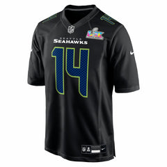 Sam Darnold Seattle Seahawks Super Bowl LX Patch Carbon Fashion Game Jersey Black | Nike for Sale