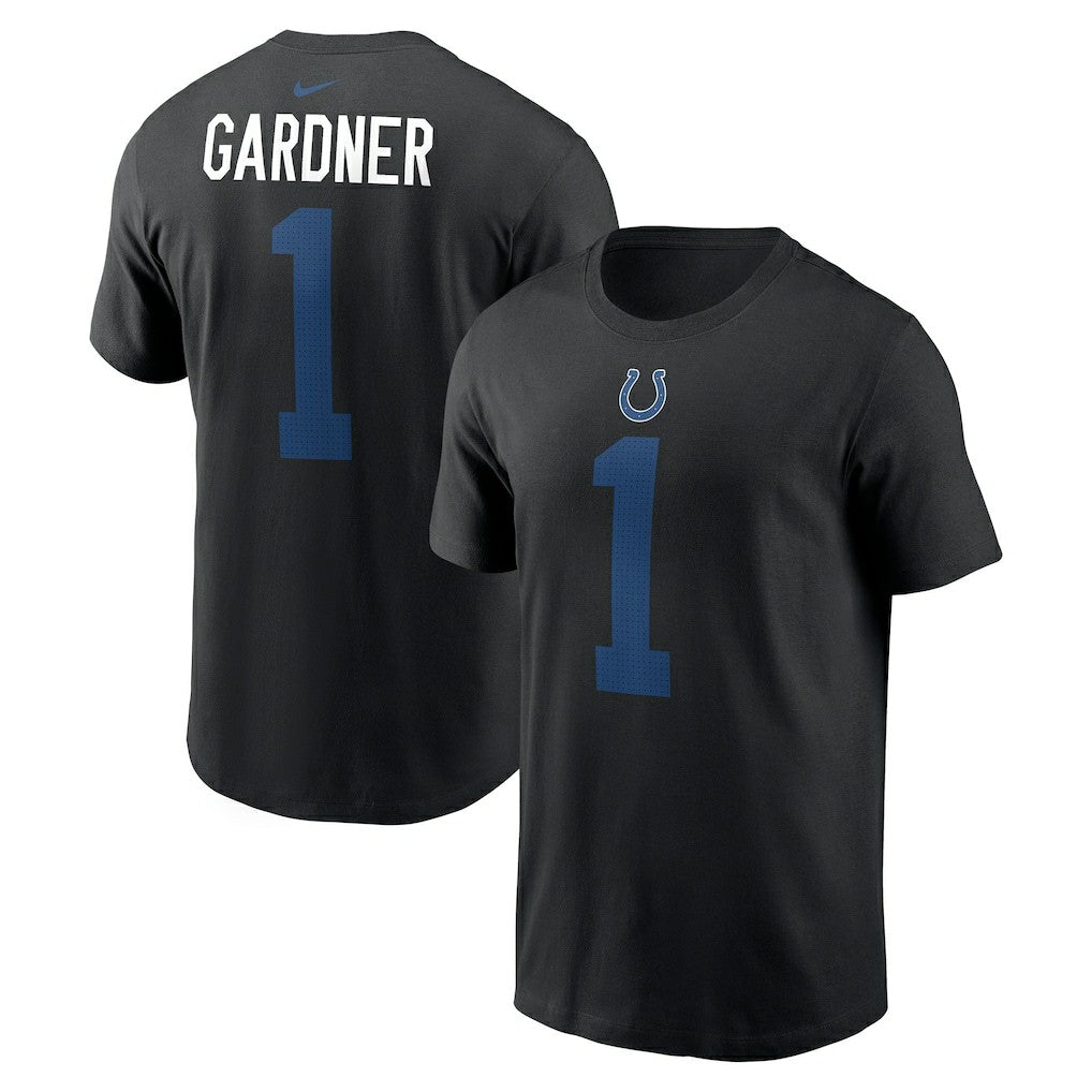 Ahmad Sauce Gardner Indianapolis Colts Player Name & Number T-Shirt Black | Nike for Sale