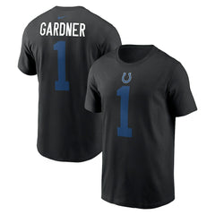 Ahmad Sauce Gardner Indianapolis Colts Player Name & Number T-Shirt Black | Nike for Sale