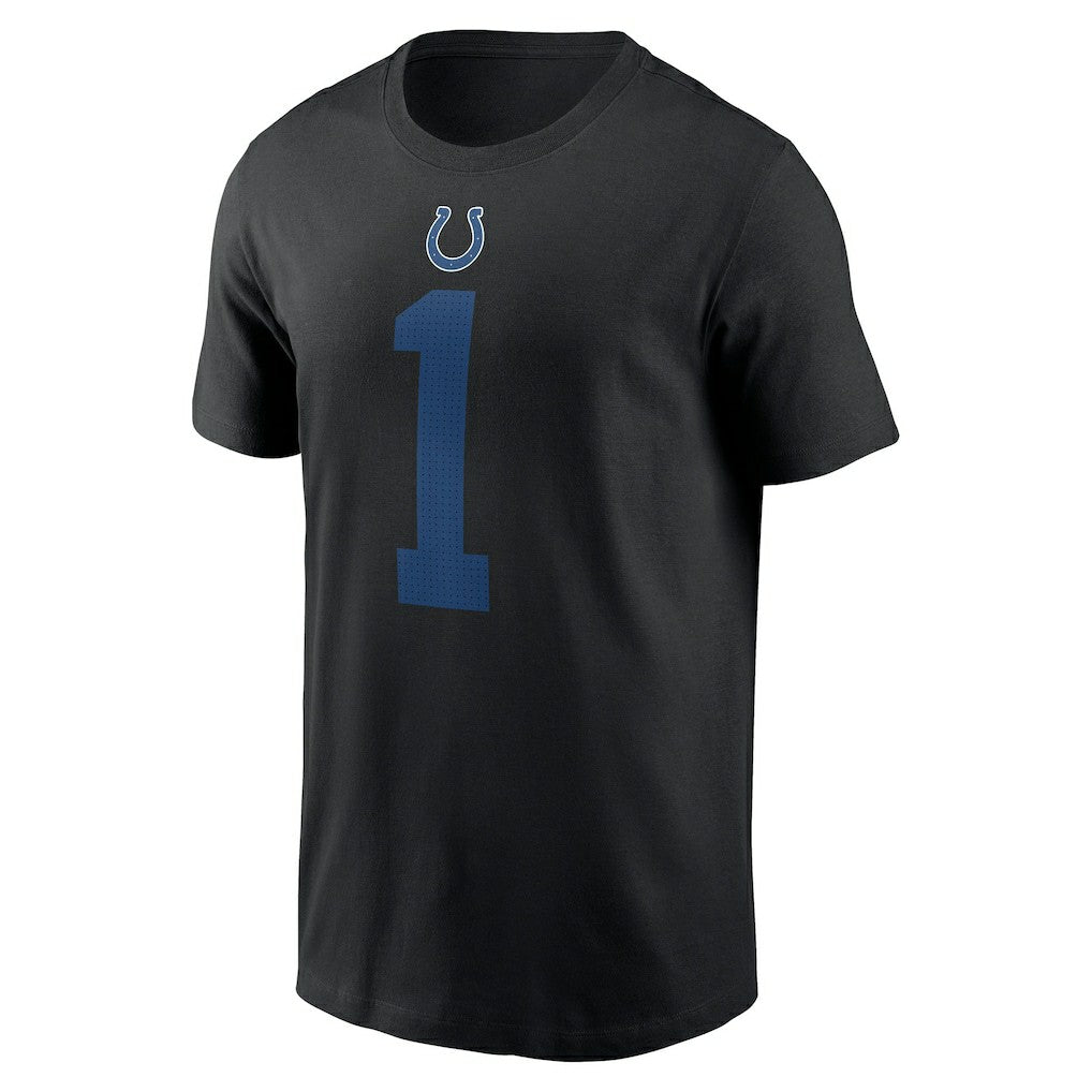Ahmad Sauce Gardner Indianapolis Colts Player Name & Number T-Shirt Black | Nike for Sale
