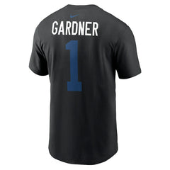 Ahmad Sauce Gardner Indianapolis Colts Player Name & Number T-Shirt Black | Nike for Sale