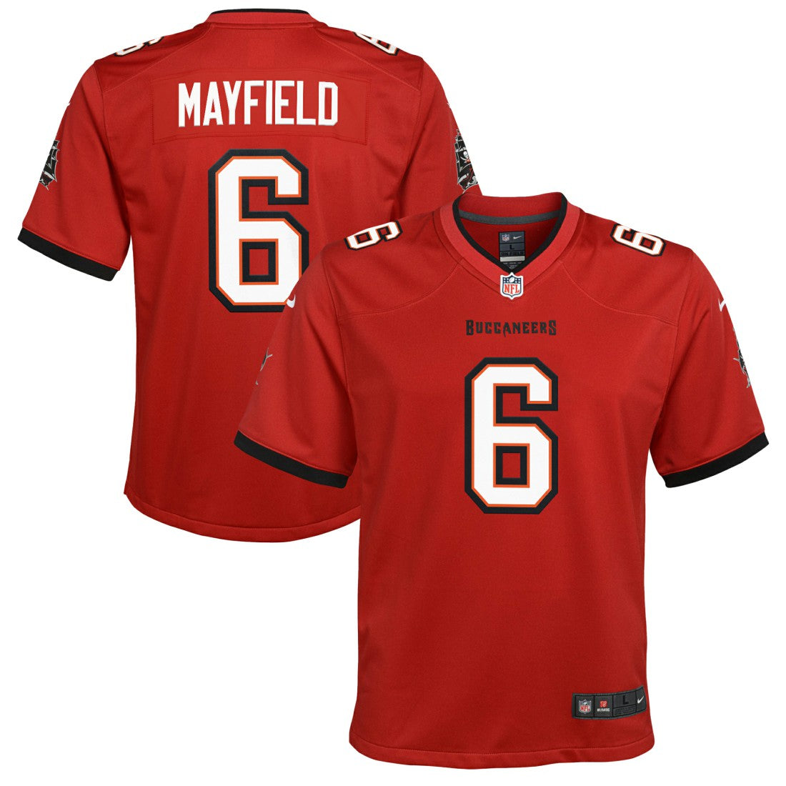 Baker Mayfield Tampa Bay Buccaneers Youth Game Jersey Red | Nike for Sale