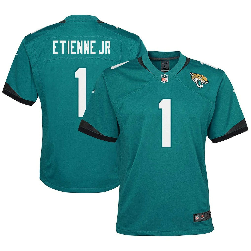 Travis Etienne Jacksonville Jaguars Youth Game Jersey Teal | Nike for Sale