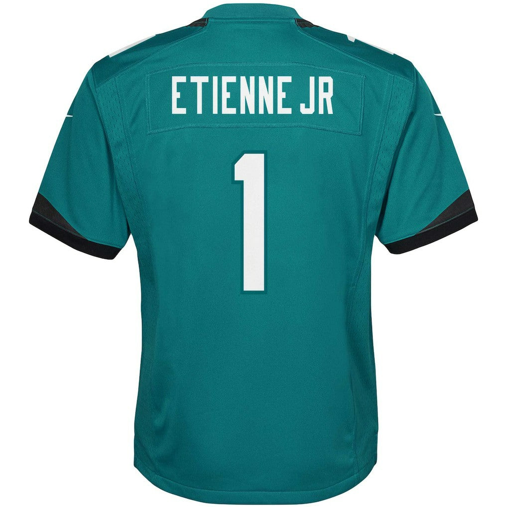 Travis Etienne Jacksonville Jaguars Youth Game Jersey Teal | Nike for Sale