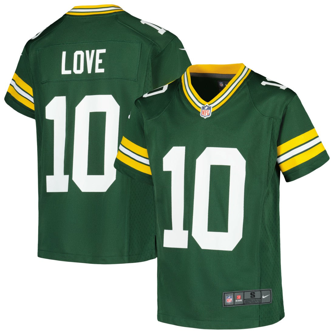 Jordan Love Green Bay Packers Youth Game Jersey Green | Nike for Sale