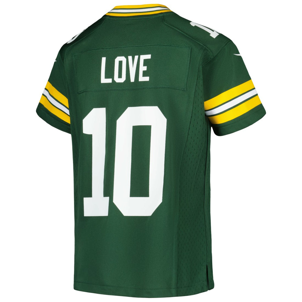 Jordan Love Green Bay Packers Youth Game Jersey Green | Nike for Sale