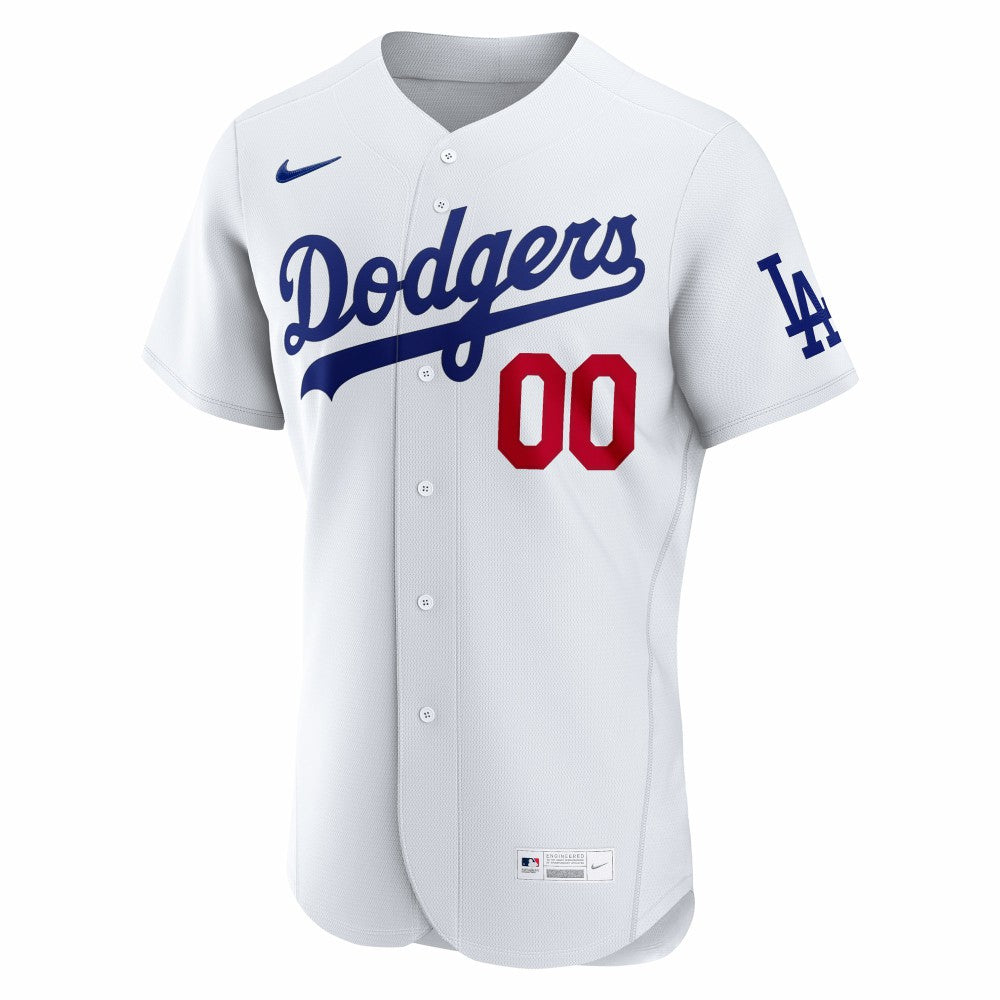 Los Angeles Dodgers Nike Home Authentic Custom Jersey - MLB