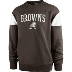 Cleveland Browns '47 Groundbreaker Onset Pullover Sweatshirt Brown | 47 brand