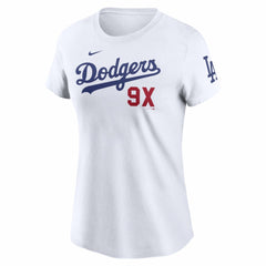 Los Angeles Dodgers Nike Women's 9X Champions T-Shirt - MLB