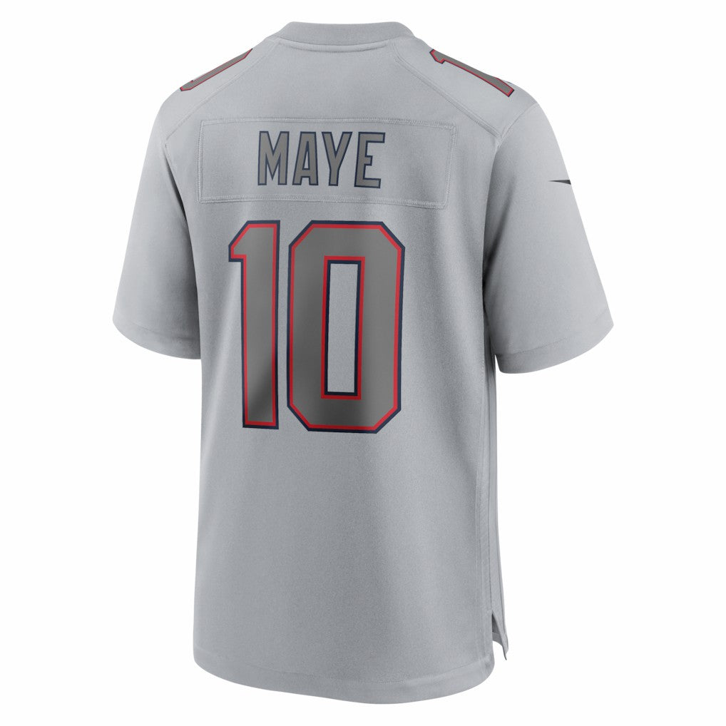 Drake Maye New England Patriots Atmosphere Fashion Game Jersey Gray | Nike for Sale