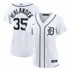 Justin Verlander Detroit Tigers Nike Women's Home Replica Jersey - MLB
