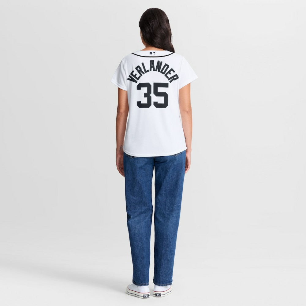 Justin Verlander Detroit Tigers Nike Women's Home Replica Jersey - MLB