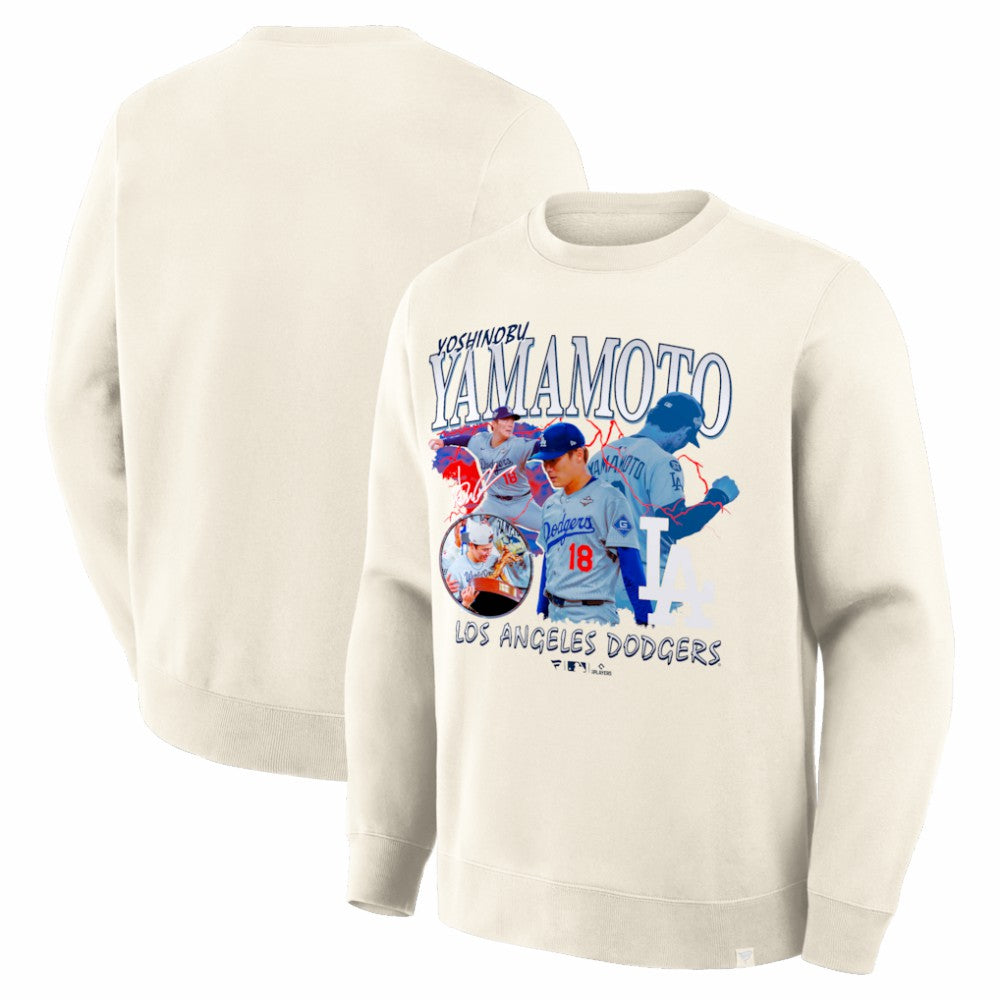 Yoshinobu Yamamoto Los Angeles Dodgers Fanatics Montage Legacy Sweatshirt - MLB