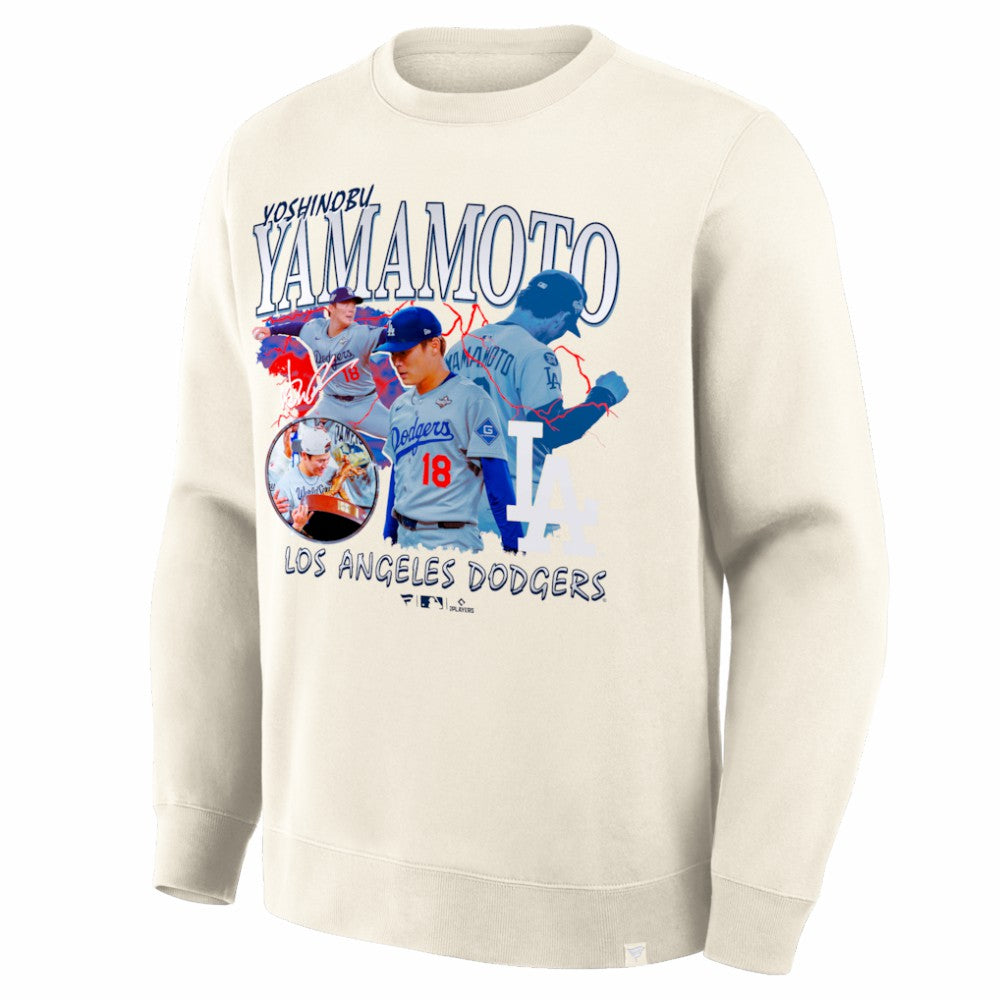 Yoshinobu Yamamoto Los Angeles Dodgers Fanatics Montage Legacy Sweatshirt - MLB