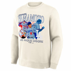 Yoshinobu Yamamoto Los Angeles Dodgers Fanatics Montage Legacy Sweatshirt - MLB