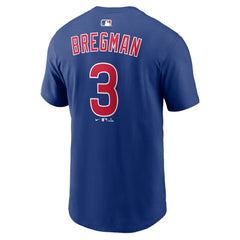 Alex Bregman Chicago Cubs Nike Home Name & Number T-Shirt - MLB