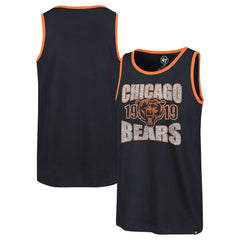 Chicago Bears '47 Upload Franklin Tank Top Navy | 47 brand