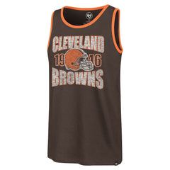Cleveland Browns '47 Upload Franklin Tank Top Brown | 47 brand