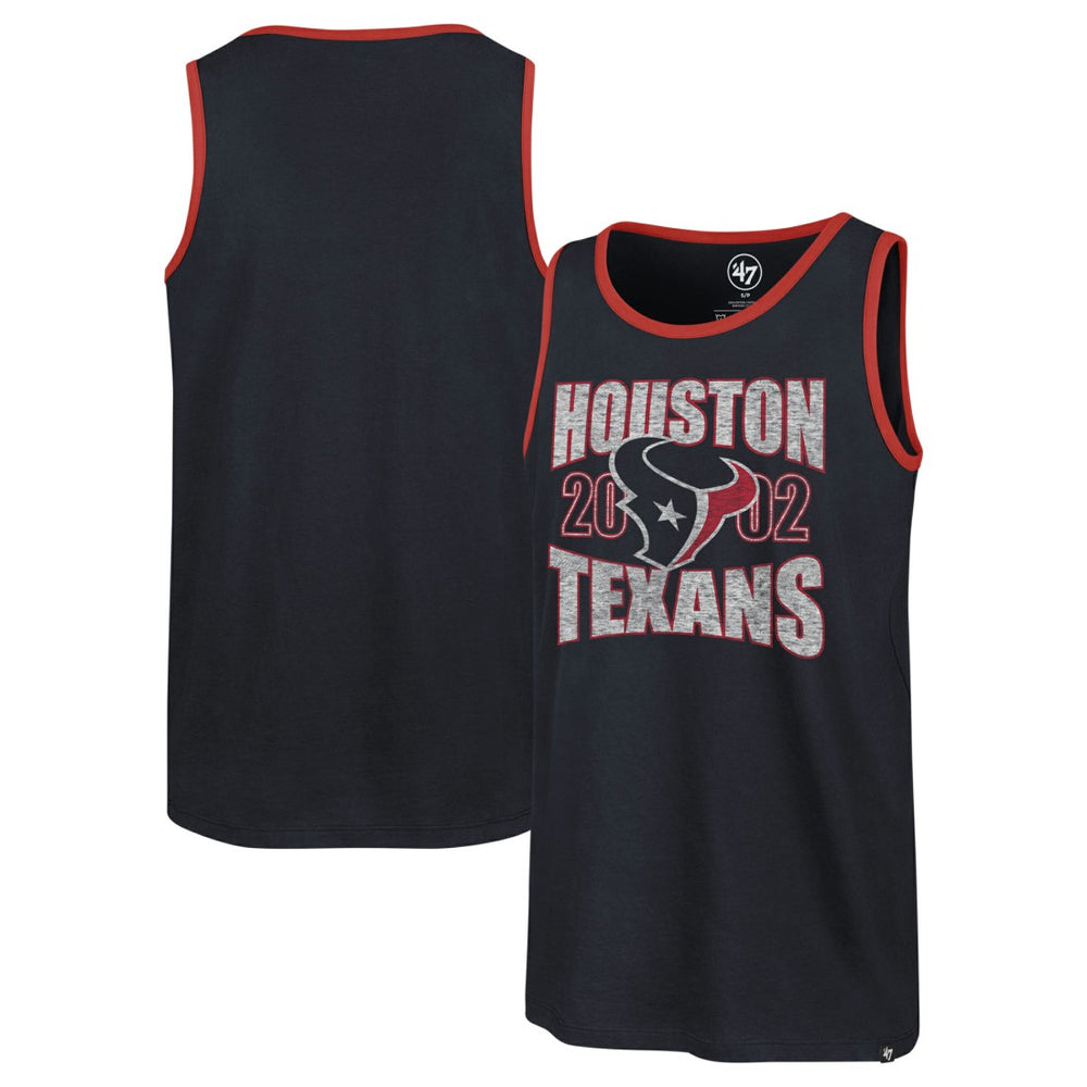 Houston Texans '47 Upload Franklin Tank Top Navy | 47 brand