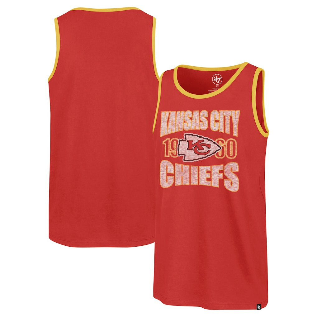 Kansas City Chiefs '47 Upload Franklin Tank Top Red | 47 brand