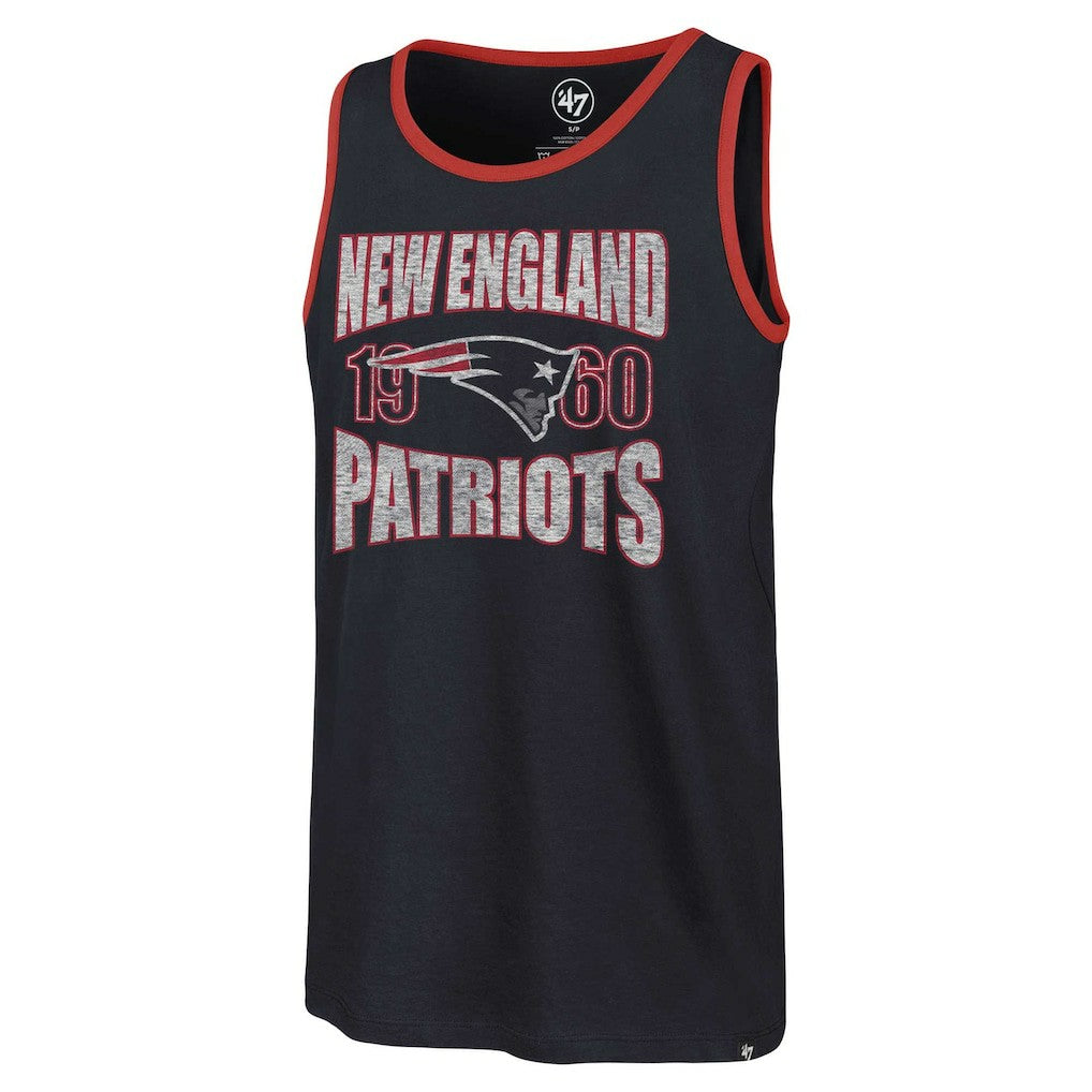 New England Patriots '47 Upload Franklin Tank Top Navy | 47 brand
