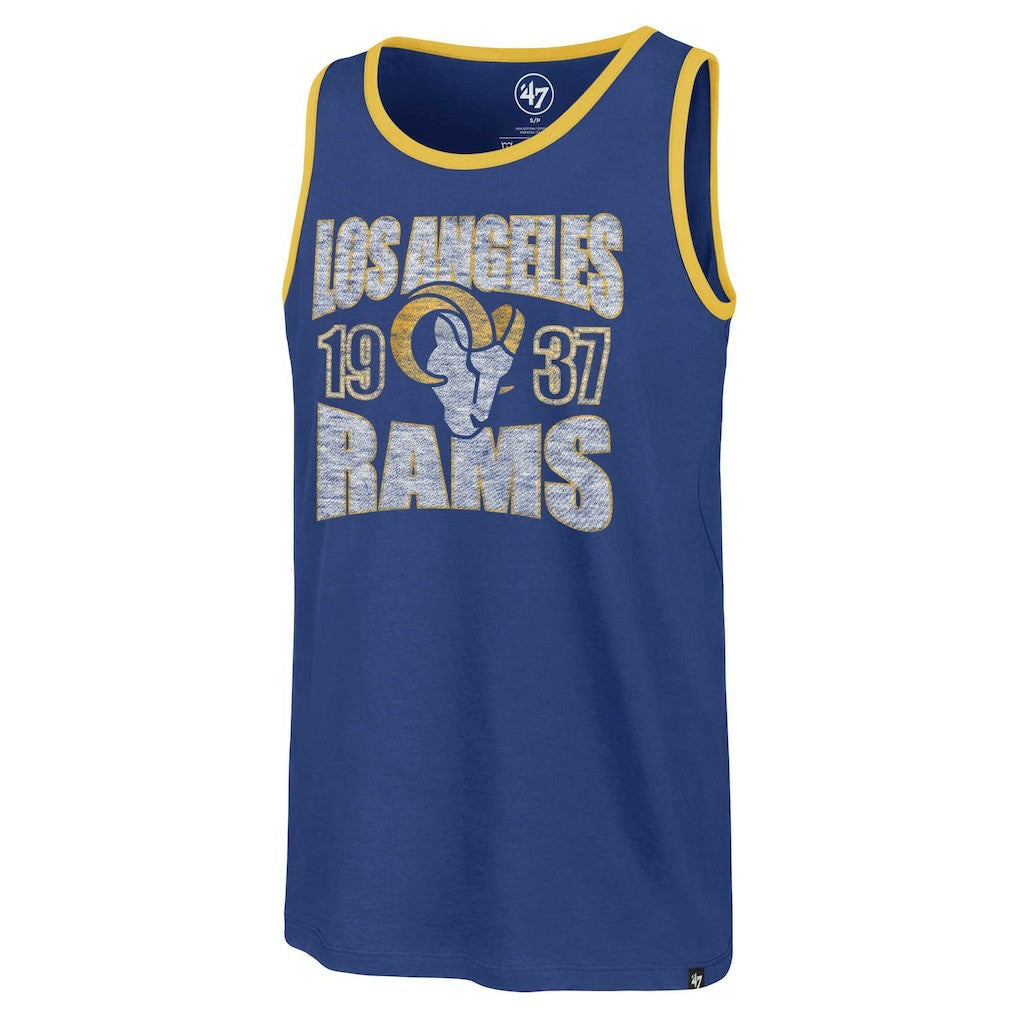 Los Angeles Rams '47 Upload Franklin Tank Top Royal | 47 brand
