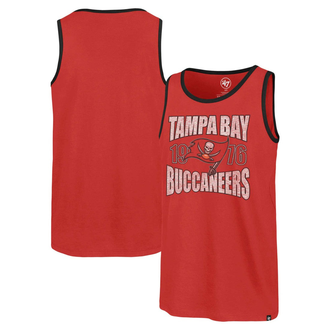 Tampa Bay Buccaneers '47 Upload Franklin Tank Top Red | 47 brand