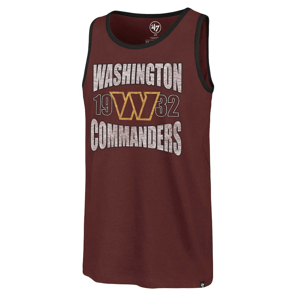 Washington Commanders '47 Upload Franklin Tank Top Burgundy | 47 brand