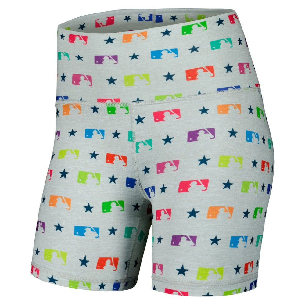 MLB Merchandise Terez Women's TLC Rainbow Shorts - MLB