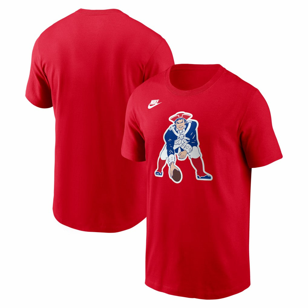 New England Patriots Pat Patriot Club T-Shirt Red | Nike for Sale