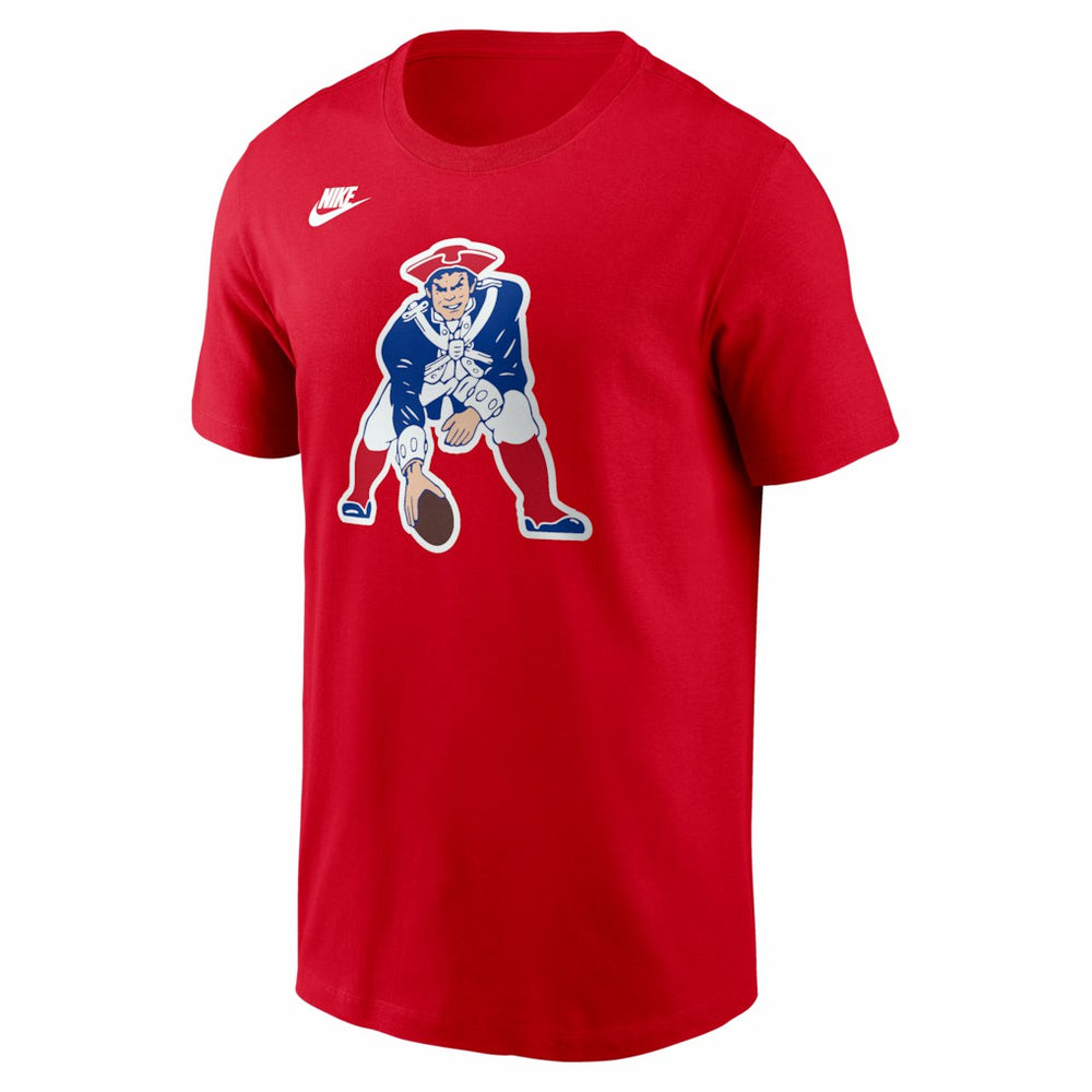 New England Patriots Pat Patriot Club T-Shirt Red | Nike for Sale