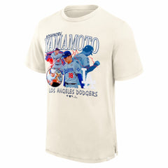 Yoshinobu Yamamoto Los Angeles Dodgers Fanatics Montage T-Shirt - MLB