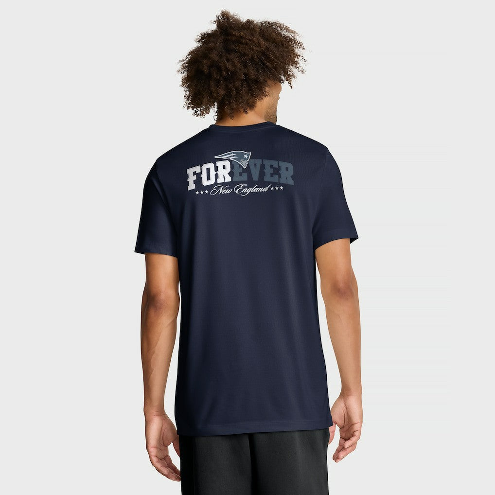 New England Patriots 2025 Rivalries Collection Legend Dri-FIT T-Shirt Navy | Nike for Sale