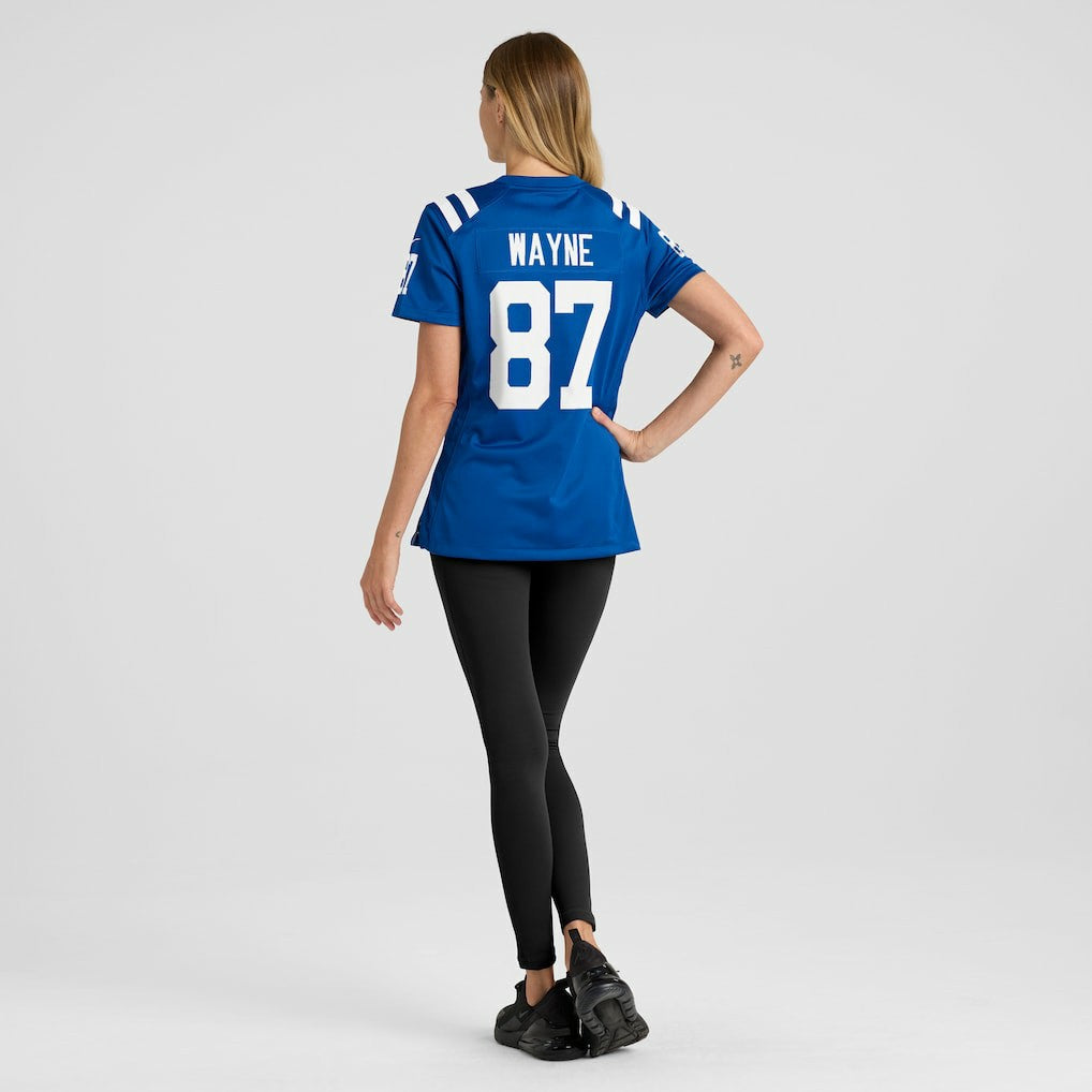 Reggie Wayne Indianapolis Colts Women's Retired Player Game Jersey Royal | Nike for Sale