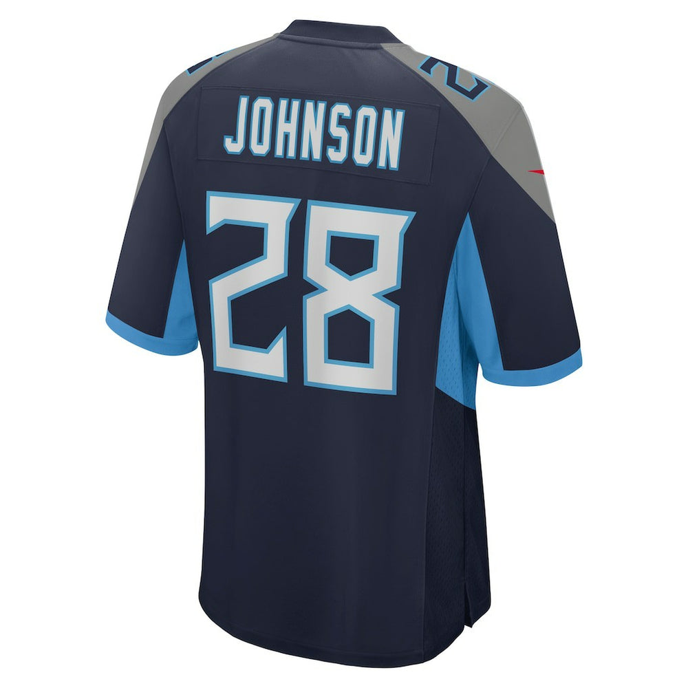 Chris Johnson Tennessee Titans Retired Player Game Jersey Navy | Nike for Sale