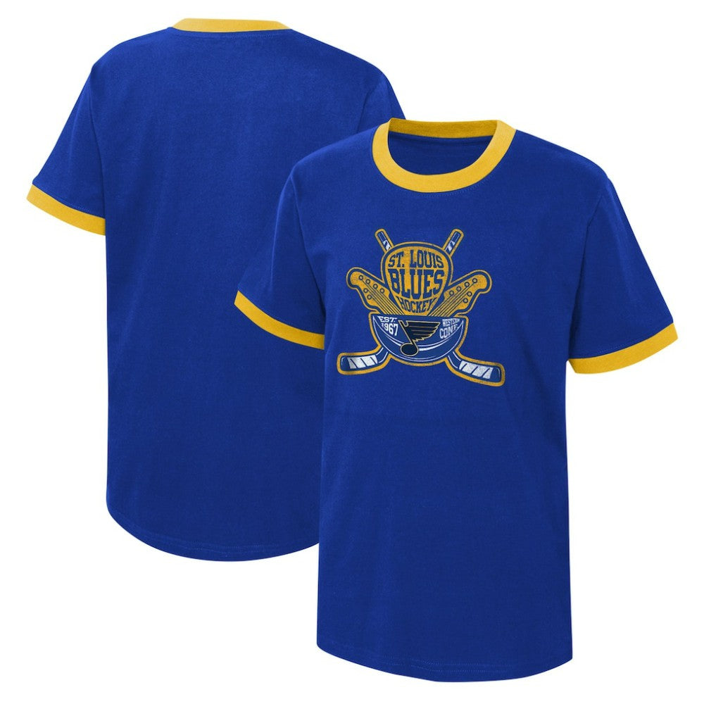 St. Louis Blues Youth Ice City T-Shirt - Blue - NHL