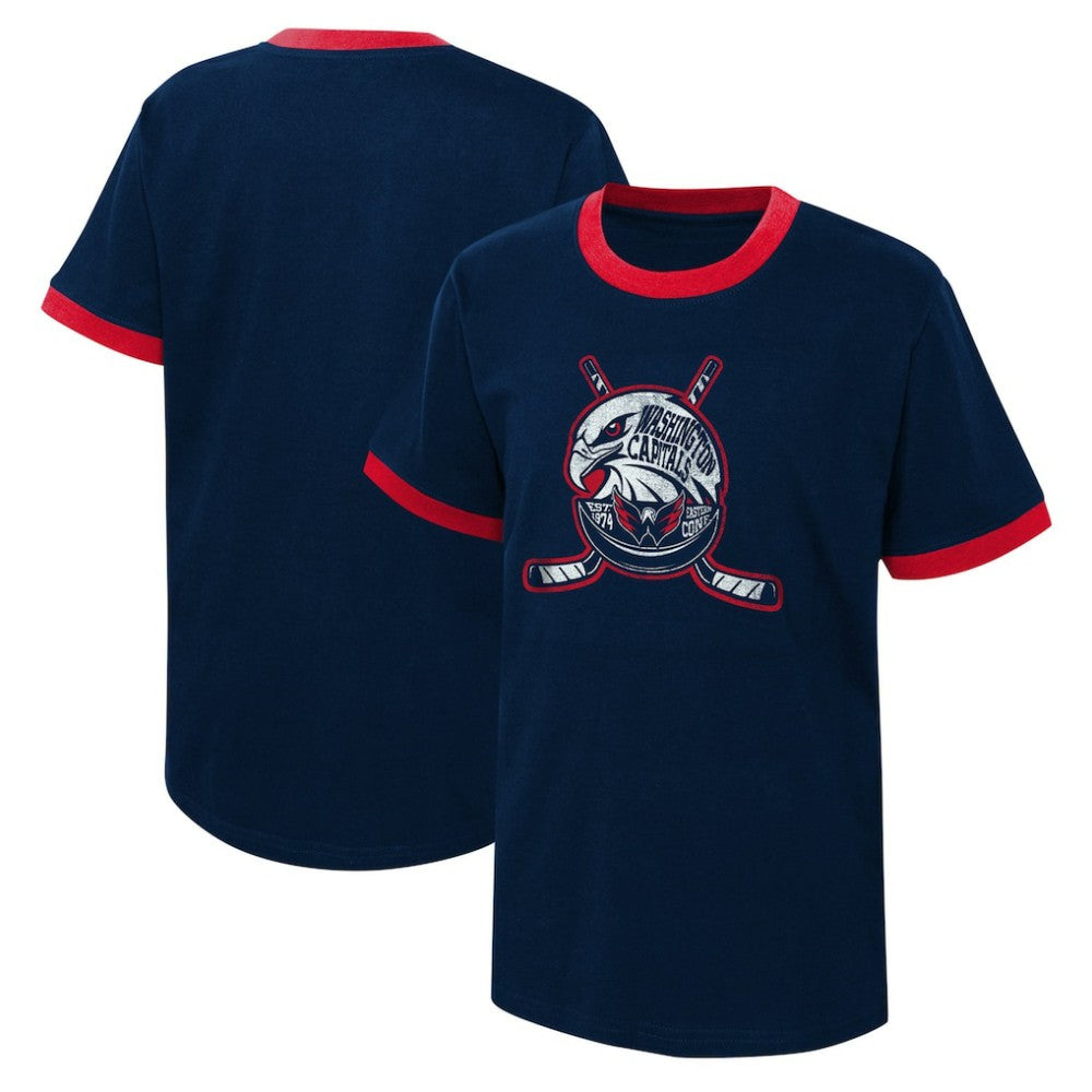 Washington Capitals Youth Ice City T-Shirt - Navy - NHL
