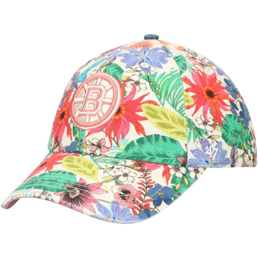 Boston Bruins '47 Women's Pollinator Clean Up Adjustable Hat - Cream - NHL