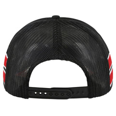 Chicago Blackhawks '47 Sideband Stripes Trucker Snapback Hat - Black - NHL