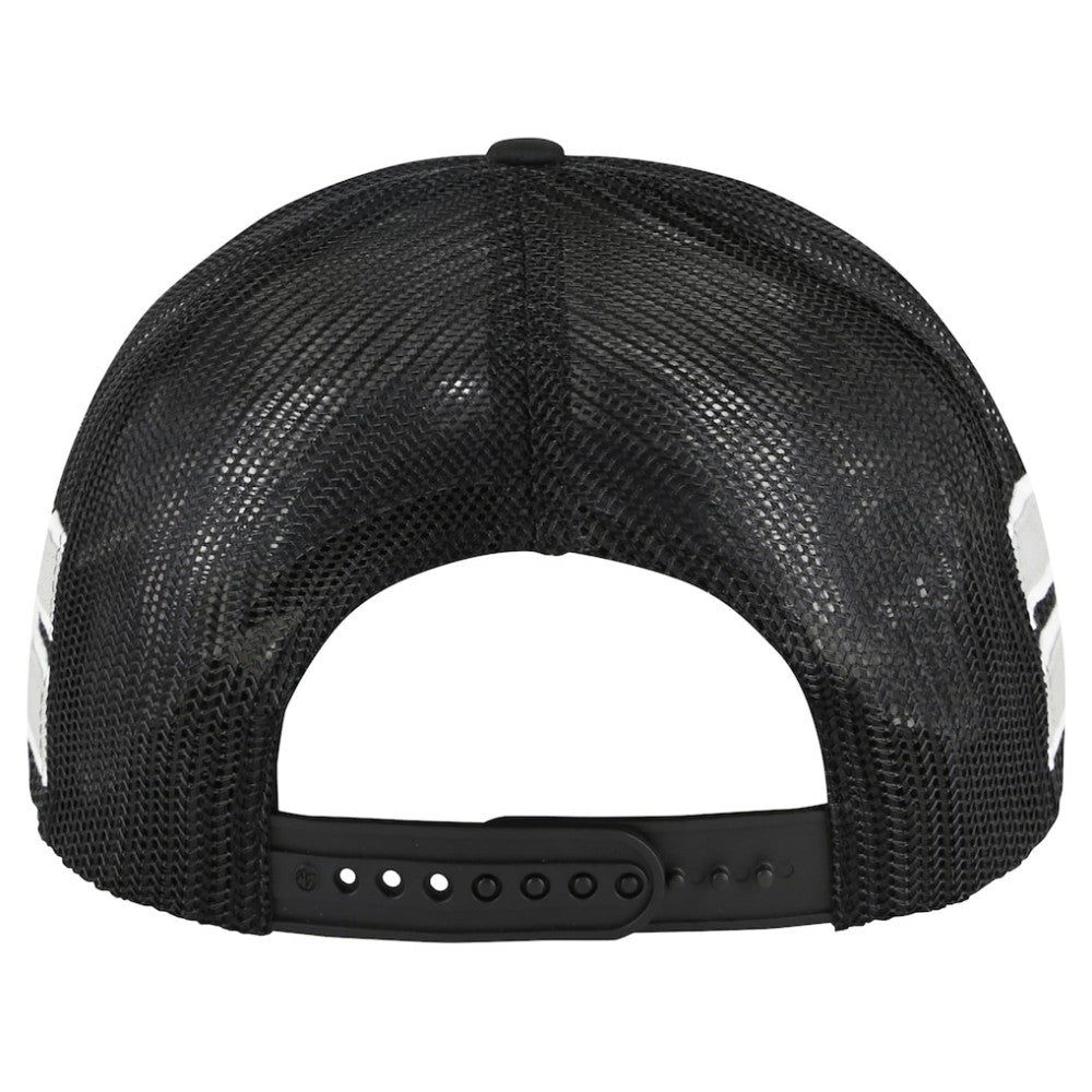 Los Angeles Kings '47 Sideband Stripes Trucker Snapback Hat - Black - NHL